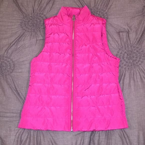 Michael Kors Jackets & Blazers - Michael Kors hot pink vest